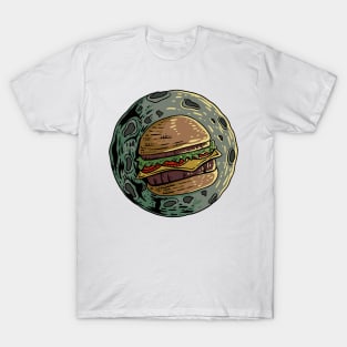 Burger moon T-Shirt